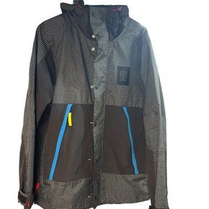 Topo Designs Subalpine Jacket - Men's - Black / White Ripstop / Large